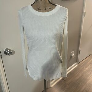 Athleta size s white sweater